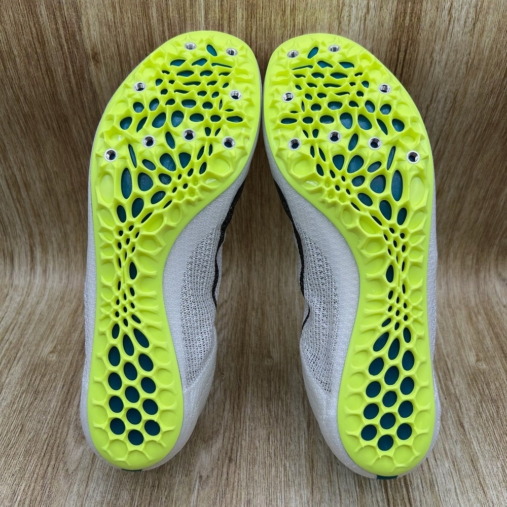 Nike Zoom Superfly Elite 2 Men's 8.5 White Green Sprint Spikes‎ FZ9662-100 NEW - Picture 7 of 9
